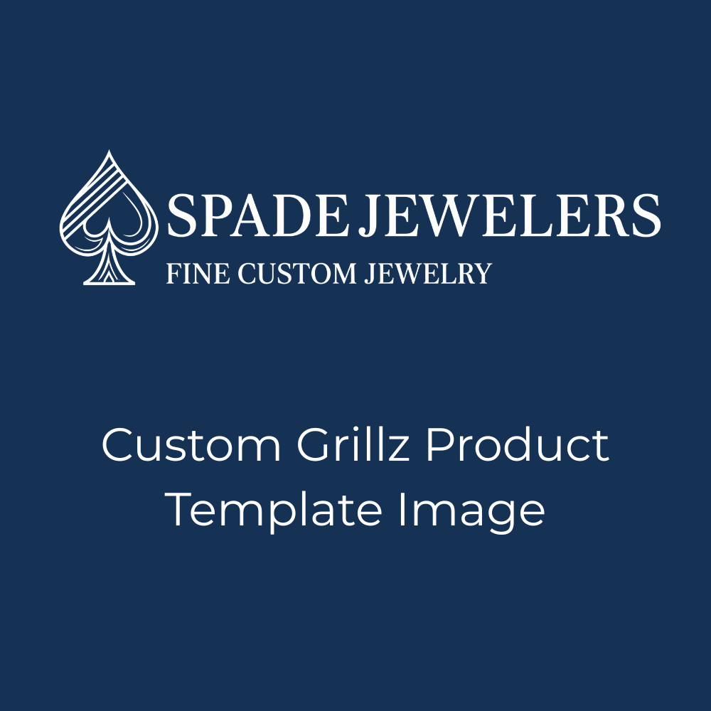 Custom 14K gold grillz by Spade Jewelers