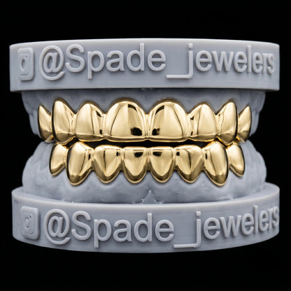 Custom Grillz Solid 14k gold (GLDN-GRILLZ-SOLID)
