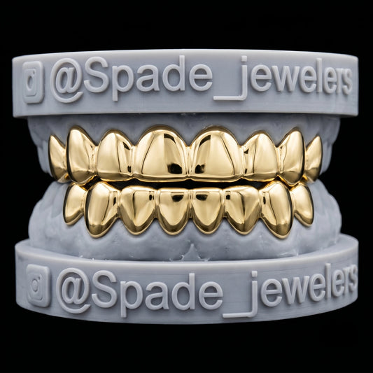 Custom Grillz Solid 14k gold (GLDN-GRILLZ-SOLID)