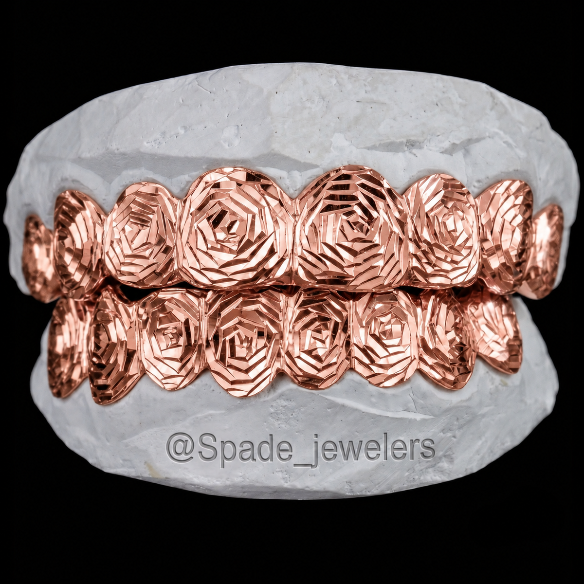 Floral-Cut Grillz