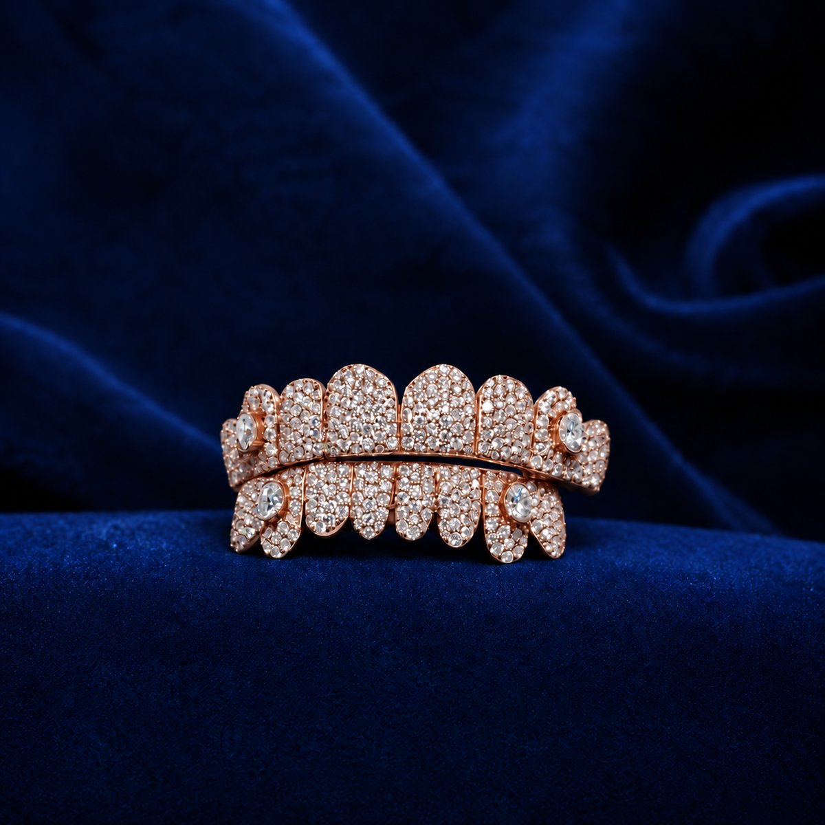 Fully Iced-Out Pave Grillz