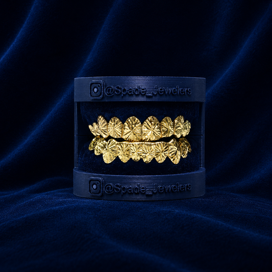 Starburst Diamond-Cut Grillz